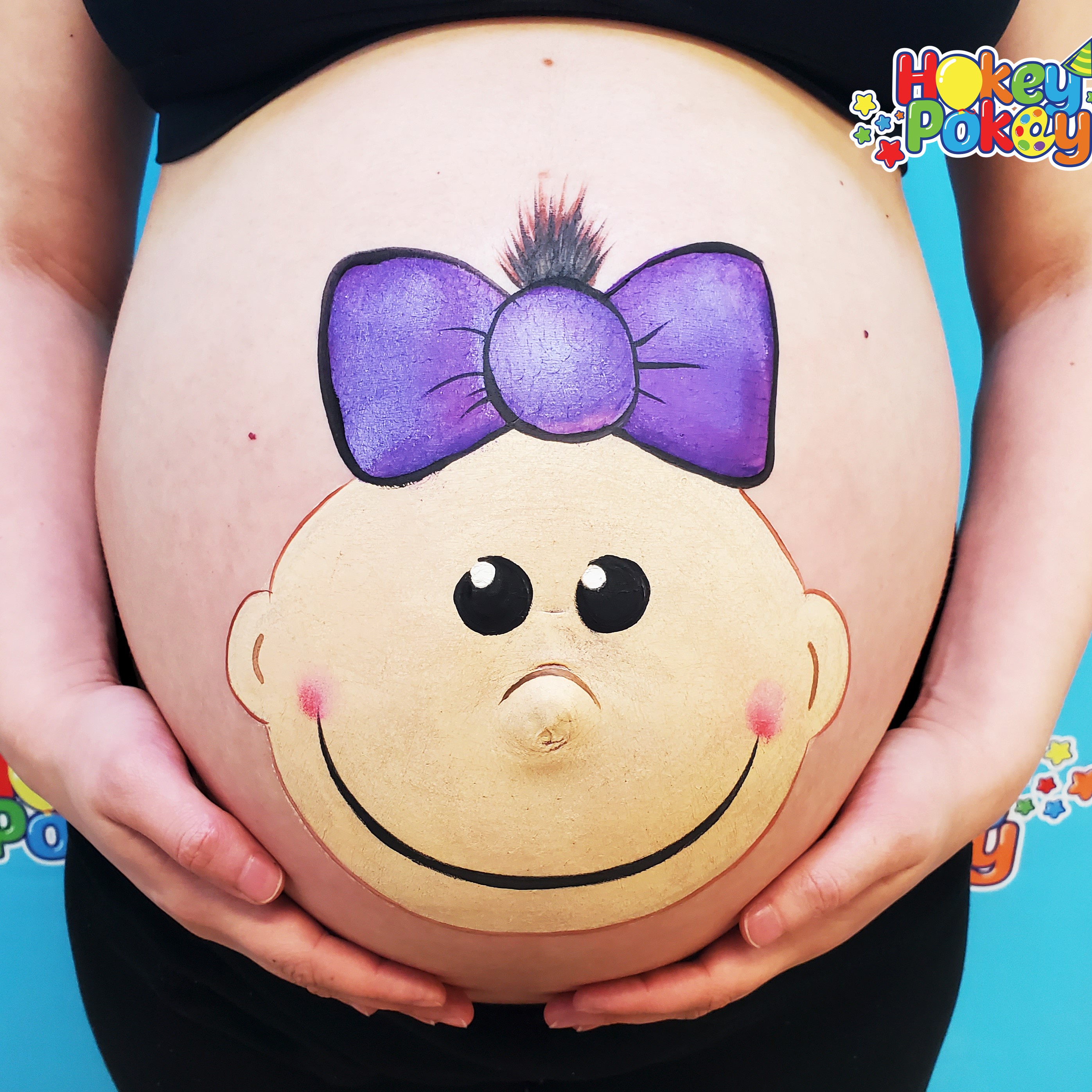 cute belly painting GTA