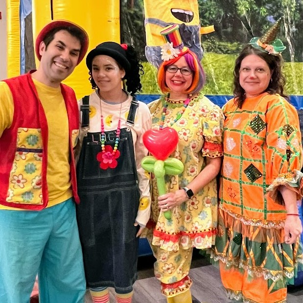 christams party clown